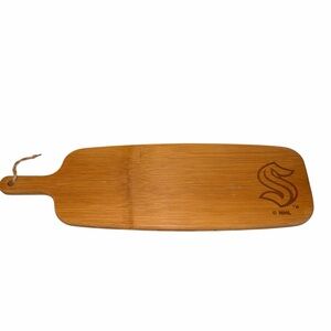 NHL Seattle Kraken Bamboo Cutting Board